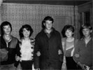 Коля, Света, Серёжа, Лена и Вова в клубе <h3>(фото из архива Виктории Мозголовой)</h3>