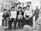 Семейство Фёдоровых и их родственники на Тихвинскую <h3>(фото из архива Татьяны Петровичевой)</h3>